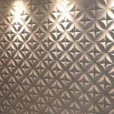 Decoração em 3D decoração de gesso em 3d