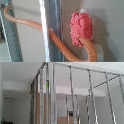 Estrutura para drywall Estrutura para drywall