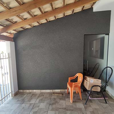 Parede drywall (depois) parede drywall (depois)