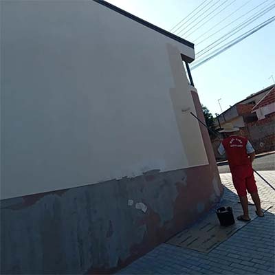 Casa antes da pintura casa antes da pintura