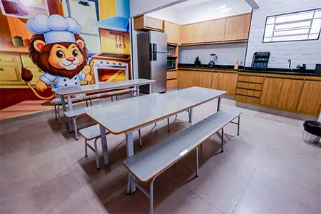 espaço gourmet para turmas do Integral espaço gourmet para turmas do Integral