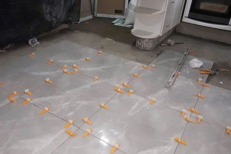Assentamento de piso Assentamento de piso