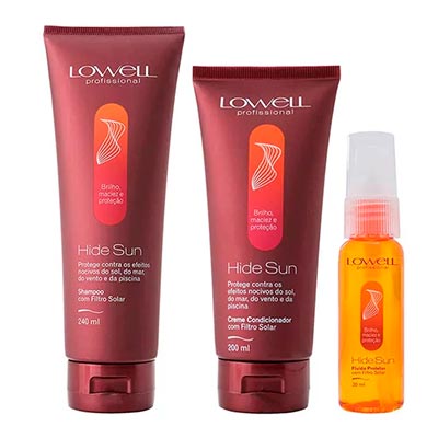 Shampoo e condicionador pós sol Lowell shampoo e condicionador pós sol lowell