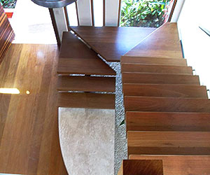 Escadas escada de madeira