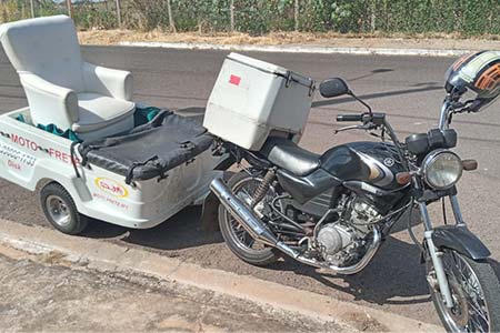 Serviço de moto frete moto frete