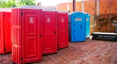 locação de banheiro químico banheiro-químico