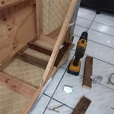 troca do madeiramento do sofá troca do madeiramento do estofado