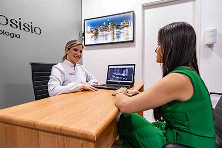 Consulta e avaliação consulta com dentista