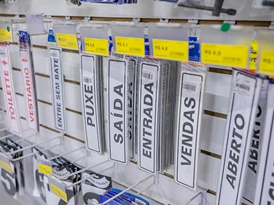 Placas de sinalização Placas de sinalização