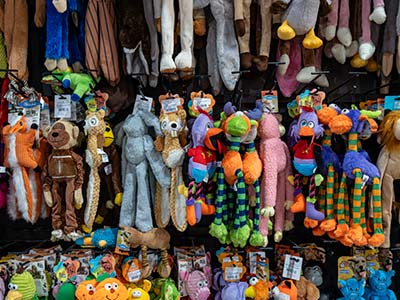 Mordedores, brinquedos e acessórios Brinquedos para cães e gatos