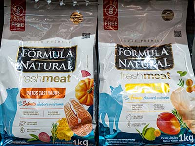 Rações das melhores marcas e sabores para cães, gatos, roedores e aves Rações