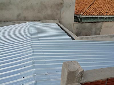 Telhado de metal galvanizado Telhado de metal galvanizado