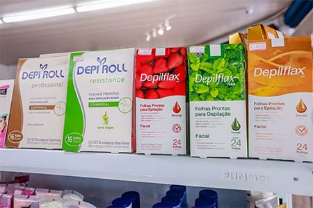 Folhas depilatórias folhas depilatórias