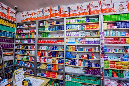 Medicamentos diversos medicamentos para dor, febre e outras patologias