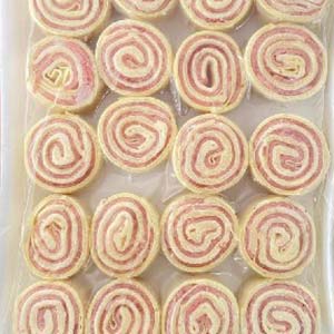 Rondelli de presunto e queijo Rondelli de presunto e queijo