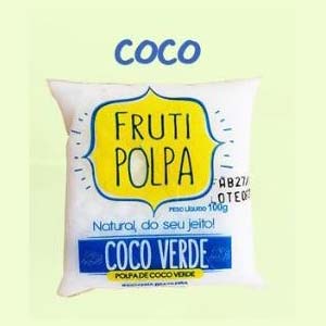 Polpa de coco verde Polpa de coco verde