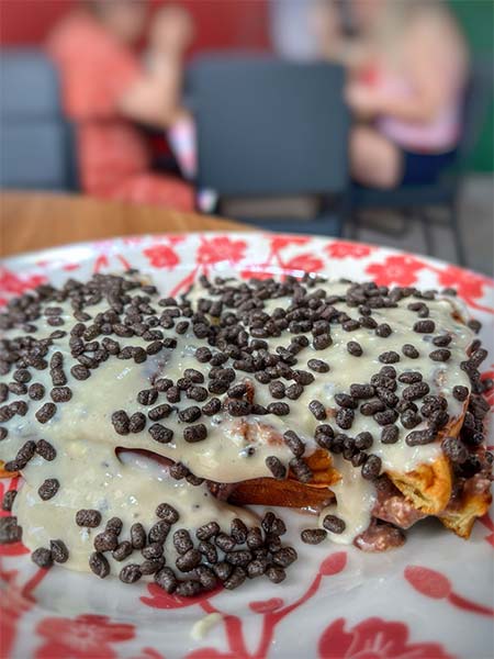 waffle recheado doce waffle recheado doce