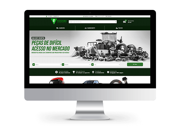 Loja online da Toninho Auto Peças