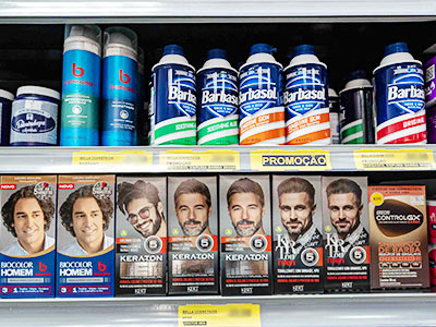 espuma de barbear e tintura masculina espuma de barbear e tintura masculina