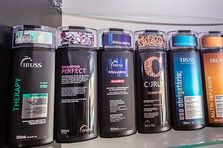Linha de produtos Truss shampoo