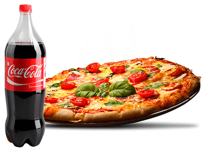 Combo Casadinho Pizza e refrigerante