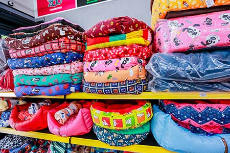 Caminhas e almofadas para pets camas parta cães e gatos