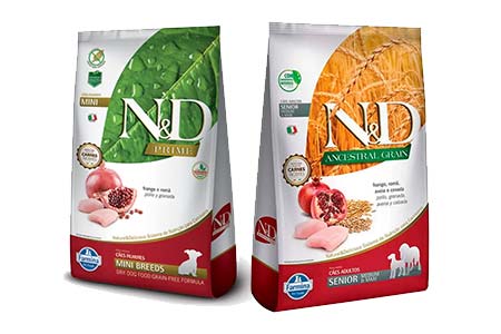Rações com ingredientes selecionados ração de carnes nobres