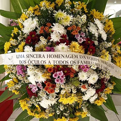 coroa de flores