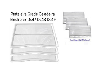 prateleira grade para geladeira Eletrolux prateleira grade para geladeira Eletrolux