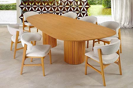 Conjunto de cadeiras para mesa de jantar Conjunto de cadeiras para mesa de jantar