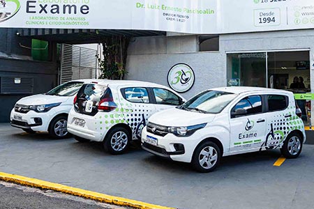 frota para coleta em domicílio frota para coleta em domicílio