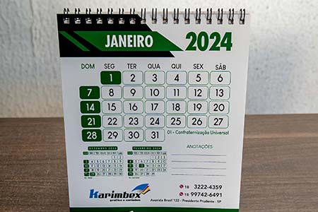 calendários calendários
