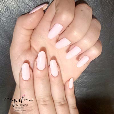 banho de gel para as unhas unhas com banho de gel