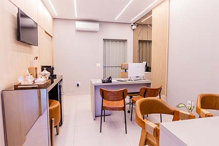 Sala de atendimento Sala de atendimento