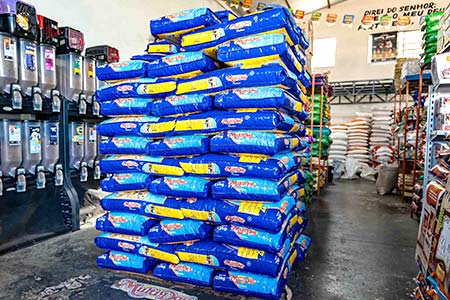 rações e suplementos para animais