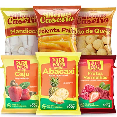 Polpa de frutas e menu caseiro Pura Polpa Polpa de frutas e menu caseiro Pura Polpa