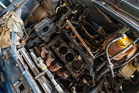 Revisão completa revisão do carro