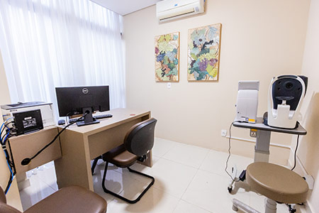 Consultório de oftalmologia Consultório de oftalmologia
