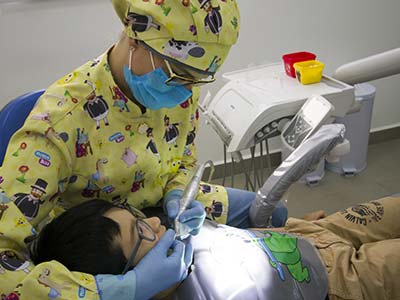 Sala de procedimentos Odontopediatria