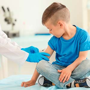 Vacinação em crianças e adolescentes