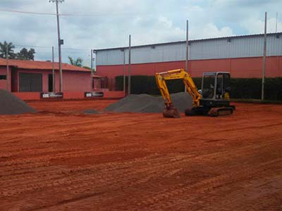 Areia e pedra