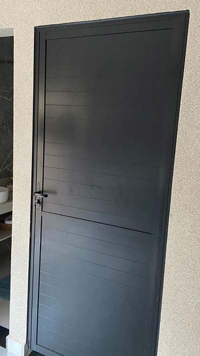 Porta porta para casa
