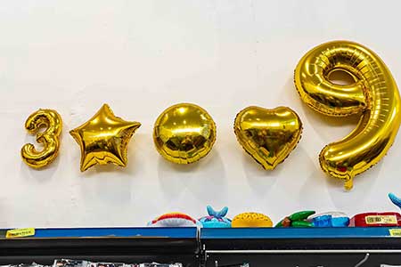 Balões para aniversário balão de gás hélio para aniversário
