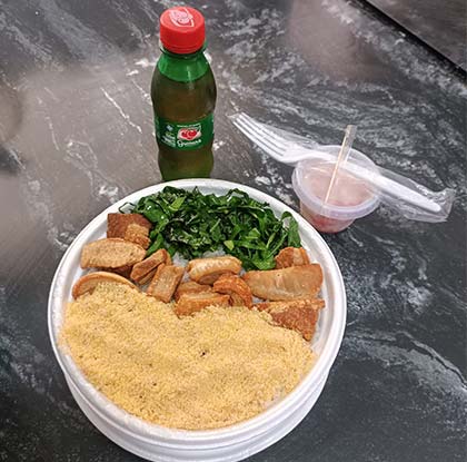 Marmitex com filé de frango Marmitex com filé de frango