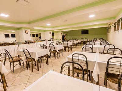 Espaço para café da manhã Espaço para café da manhã