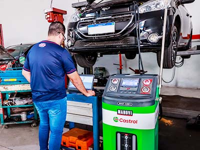 troca de óleo da transmissão automática