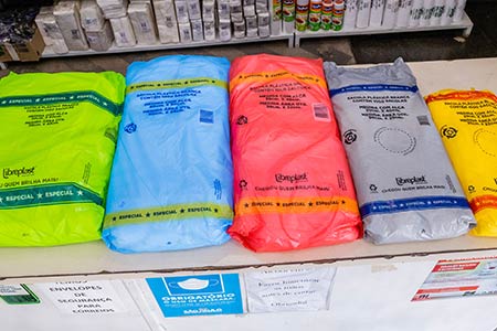 sacolas plásticas