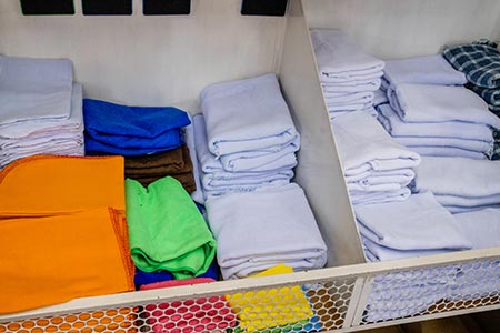 flanelas e panos