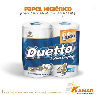 papel higiênico
