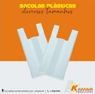 sacolas plásticas